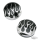 GZP Black chrome flamed gascap R/H ventd