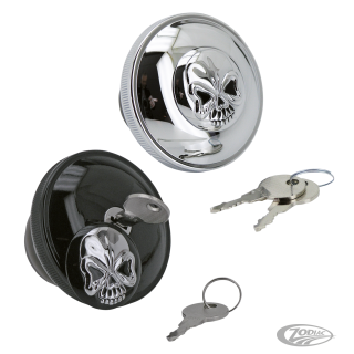 GZP Chr Skull locking gascap vntd 83-96