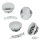 GZP Chr Pointed gascap & paint saver Set