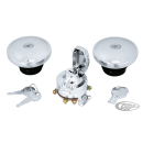 GZP Gascap set late  chr w/key+ig.switch