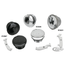 GZP Blk screw-in flush mnt gas cap Vente