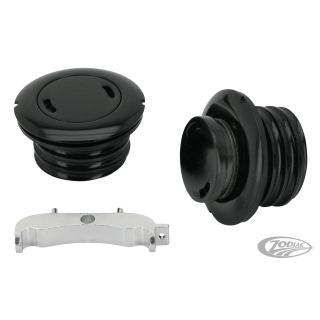 GZP Blk flushmnt 1.5" gascapset w/paints
