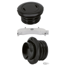 GZP Blk flushmnt 1.5" gascapset w/paints