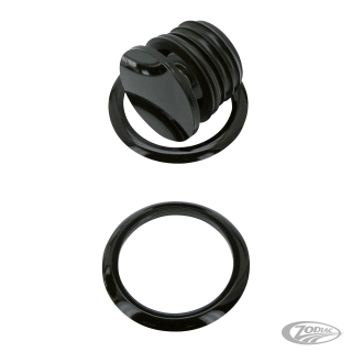 GZP Blk flush mnt gas cap XL98-e18 3.3g