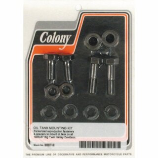 Colony Oil tank mounting kit Parkerized