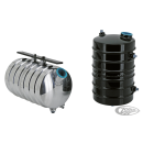 GZP Blk vertical mount Beehive oiltank