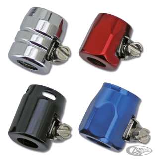 GZP 6Pck Ch Groove hose end 1/4"+5/16"ID