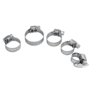 GZP 10pck Hose clamp 7/32" thru 1/2" sta