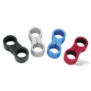 GZP Oil/Fuel line clamp matte chrome