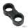 GZP Oil/Fuel line clamp black anodize