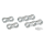 GZP Billet Chrome oil line seperator 2 h