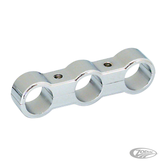 GZP Chrome plain oil line seperator 3 ho