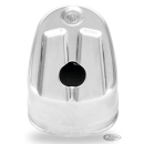 PM Scallop Ign switch cover 07-13 Chrome