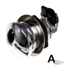 GZP Chr fuel door push button releasekit