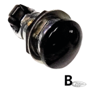 GZP Gl.Blk fuel door push button release