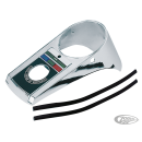 GZP Cast chrome dash W/Lens/Gskt. FLH/T6