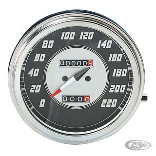 GZP Speedo MPH, early style Black face,