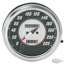 GZP Speedo MPH, early style black face,