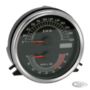 GZP Black Speedo/Tacho kit KMH