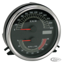 GZP Black Speedo/Tacho kit KMH