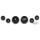 HLY BGR 6 GAUGE MLX 96-03  Chrome Bezels