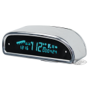 Speedo/Tach Hooded f/bar mount MPH/KMH