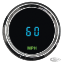 Round Mini Speedometer 2-1/16" KPH