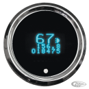 Dakota Round Mini Speed/Tach w/indicator