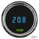 Round Oil temp gauge 2-1/16" Cels+Fhrnht