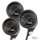 Velona 48mm 9000RPM 3 colour tacho blk