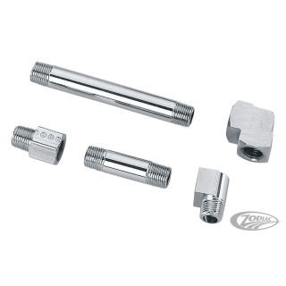 Chrome female elbow 90 degree 1/8