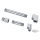 Chrome female elbow 90 degree 1/8