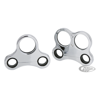 GZP Chr billet single gauge f/T-bar no h