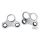 GZP Chr billet single gauge f/T-bar no h