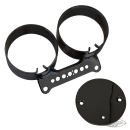 GZP Blk dual gauge mnt brckt XL/FXR95-05