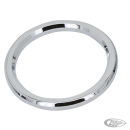 GZP Chr Smooth billet instr bezel 3-5/8"
