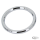 GZP Chr Smooth billet instr bezel 3-5/8"
