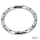 GZP Chr&Blck Dimple billet bezel 3-5/8"