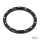GZP Blck&Silver Dimple billet bezels 3-5