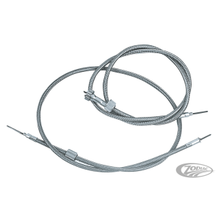 GZP Speedo cable black L=38.5" Nut=16mm