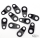 GZP 10pck black Cable guide luggage hold