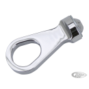 Billet Speedo cable guide chr.