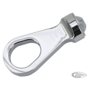 Billet Speedo cable guide chr.