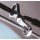 Billet Speedo cable guide chr.