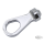 Billet Speedo cable guide chr.