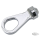 Billet Speedo cable guide chr.