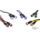 GZP LED indicator light clear lens stain