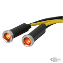 GZP LED indicator light Amber lens stain