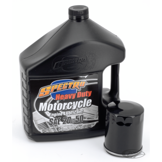 Evolution engine oil service kit Black
