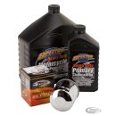 Evo Sportster oil service kit Chrome